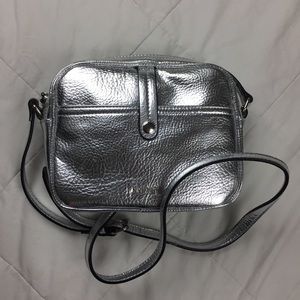 Silver Nine West crossbody Bag
